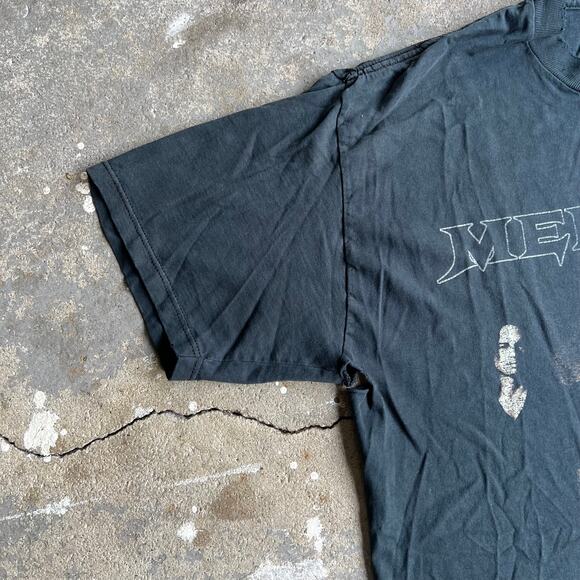 Vintage faded black megadeth giant tag distressed graphic t shirt - Picture 3 of 15